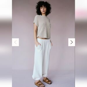 Free People Freya XS Set in Oatmeal Bone Combo
